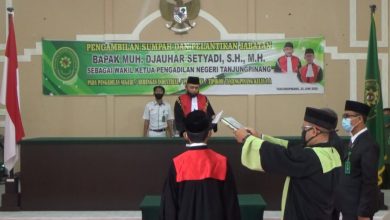 Photo of Muh. Djauhar Setyadi Jabat Wakil Ketua PN Tanjungpinang