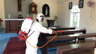 Photo of Cegah Penyebaran Covid 19, Objek Wisata dan Tempat Ibadah Disemprot Disinfektan