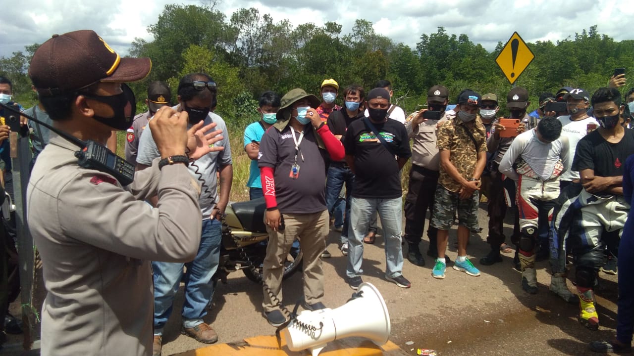 Langgar Prokes, Polisi Bubarkan Kejuaraan Balap Motor di Dompak